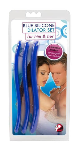 BLUE SILICONE DILATOR SET