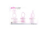 PalmPower Pocket Extended Silicone Massage Heads 3 Pc Set