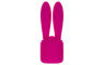 PalmPower Pocket Extended Silicone Massage Heads 3 Pc Set