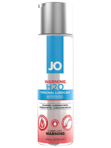 JO H20 LUBRICANT WARMING 4OZ/120ML