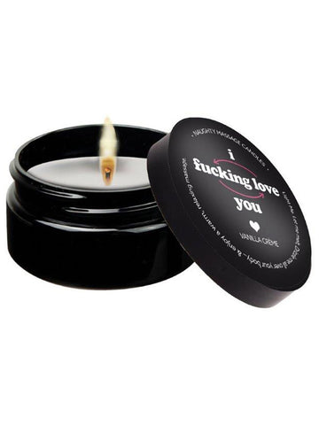 KAMA SUTRA I F*ING LOVE YOU MASSAGE CANDLE 2OZ