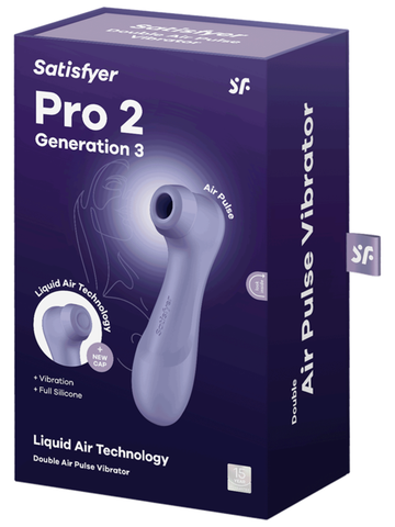 SATISFYER PRO 2 GEN 3 LIQUID VIBRATION LILAC