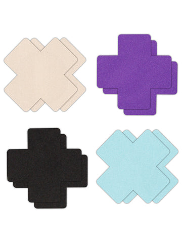 PRETTY PASTIES CROSS/ ASSORTED 4 PAIR