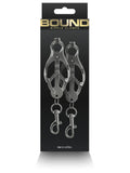 BOUND NIPPLE CLAMPS C3 GUNMETAL