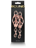 BOUND NIPPLE CLAMPS C3 ROSEGOLD
