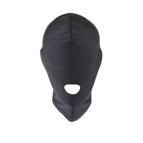 LOVE IN LEATHER HOOD001B STRETCH HOOD WITH MOUTH OPENING