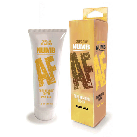 Numb AF - Cupcake Flavoured Anal Numbing Cream - 44ml