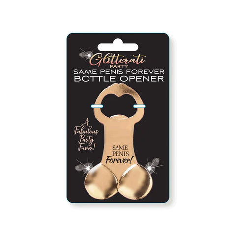 GLITTERATI SAME PENIS FOREVER BOTTLE OPENER