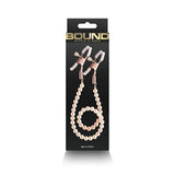 BOUND NIPPLE CLAMPS - DC1 - ROSE GOLD