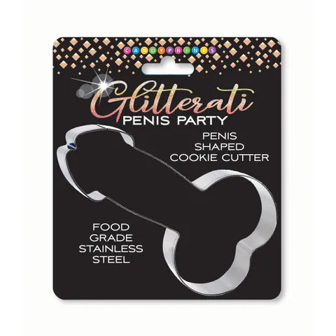 GLITTERATI PENIS SHAPED COOKIE CUTTER