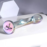 PLAYBOY PLEASURE JEWELS KING - GLASS DILDO