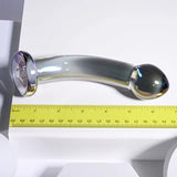 PLAYBOY PLEASURE JEWELS KING - GLASS DILDO