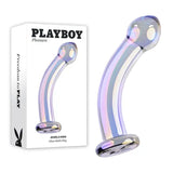 PLAYBOY PLEASURE JEWELS KING - GLASS DILDO