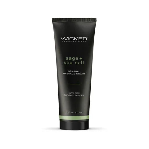 WICKED SAGE + SEA SALT MASSAGE CREAM 120ML