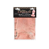 GLITTERATI - 90CM ROSE GOLD MYLAR BALLOON