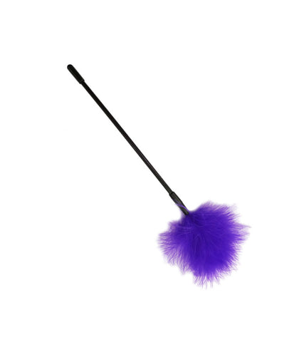 LOVE IN LEATHER FEATHER TICKLER CR0023 PURPLE