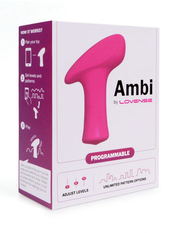 Ambi by Lovense  Pink Rechargeable Bullet Vibrator