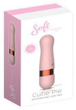 SOFT BY PLAYFUL CUTIE PIE RECHARGEABLE BULLET PINK 4.5 INCHES