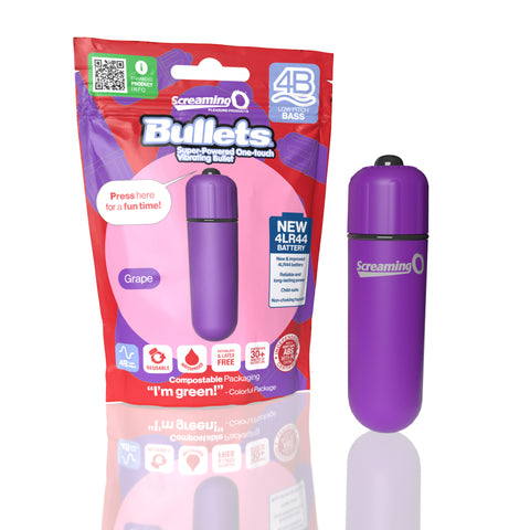 SCREAMING O 4B LOW PITCH BULLET - GRAPE