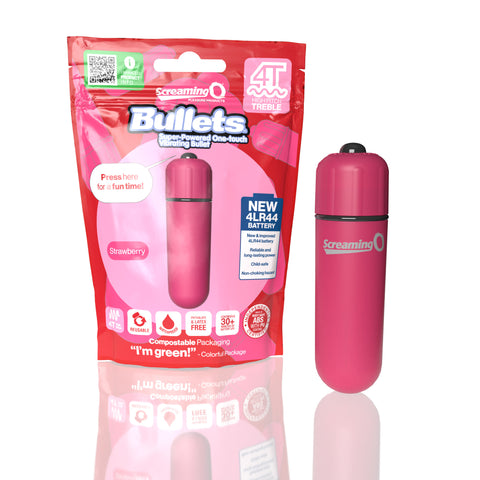 SCREAMING O 4T BULLET HIGH PITCH - STRAWBERRY