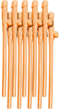 Bachelorette Dicky Sipping Straws 10 Pack Flesh