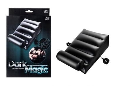 Dark Magic Inflatable Wedge Ramp Love Cushion with Cuffs