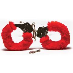Furry Love Cuffs Red