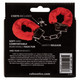 PLAYFUL FURRY CUFFS RED