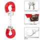 PLAYFUL FURRY CUFFS RED
