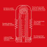 Tenga Rolling Head CUP Disposable Masturbator