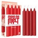 Make Me Melt Drip Candles Red