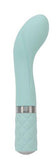 Pillow Talk Sassy G Spot Rechargeable Vibrator 8in - Teal