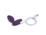 Ditto By We-Vibe Purple Rechargeable Vibrating Anal Plug With Remote Control & We-Connect App