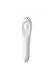 Satisfyer Dual Pleasure App Controlled Clitoral Air Pulse Stimulator And G-Spot Vibrator - white