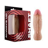 SHAFT BULLET RECHARGEABLE REALISTIC SILICONE MINI VIBRATOR PINE/FLESH
