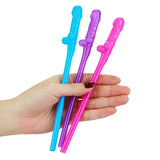 Jokes & Parties Willy Straws - Coloured