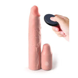 FX ELITE 3'' VIBRATING EXTENTION + REMOTE - FLESH
