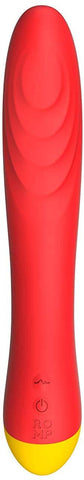 ROMP Hype - Rechargeable G-Spot Stimulating Bullet Vibrator Waterproof Vibrating Clitoral Play Toy with 6 Vibration Mode & 4 Pattern | Red