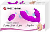 Pretty Love Rechargeable Vibe - Josephine - Purple