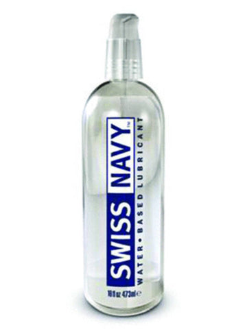 Swiss Navy Water Based Lubricant 16 oz / 473 ml