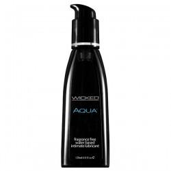 Wicked Aqua Water Based Lubricant - 120ml