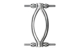 MASTER SERIES SPREAD EM STAINLESS STEEL ADJUSTABLE PUSSY CLAMP