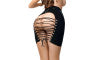 Glossy Leanne Mini Skirt 955050-BLK-M