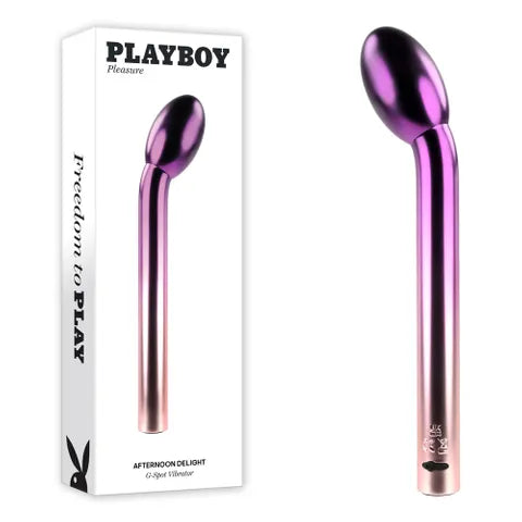 PLAYBOY PLEASURE AFTERNOON DELIGHT G-SPOT VIBE - OMBRE - RECHARGEABLE