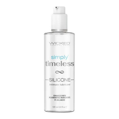 WICKED SIMPLY TIMELESS SILICONE LUBRICANT 120ML (4oz)
