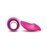 Sugar Pop Leila - Pink - Pink USB Rechargeable Panty Vibrator with Remote