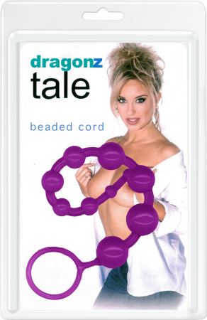 Dragonz Tale Anal Beads - PURPLE