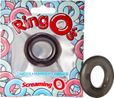 SCREAMING O RINGO BLACK PENIS RING