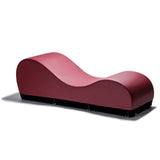 Liberator Esse Chaise Black Label - Claret - Restraint and Sex Position Support -Kama Sutra Chaise   - Tantra Chair - Sex Sofa - Love Couch