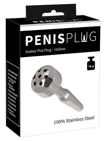Sextreme Steel Soaker Piss Plug